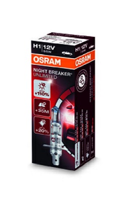 64150NBU Zarovka, dalkovy svetlomet NIGHT BREAKER UNLIMITED ams-OSRAM