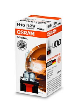 64176 OSRAM Žárovka H15 (řada ORIGINAL LINE) | 12V 55/15W | 64176 ams-OSRAM