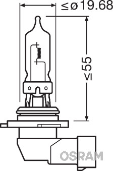 69005SBP Zarovka, dalkovy svetlomet SUPER BRIGHT PREMIUM ams-OSRAM