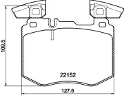 MDB4145 Sada brzdových destiček, kotoučová brzda MINTEX