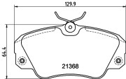 MDB1540 Sada brzdových destiček, kotoučová brzda MINTEX