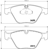 MDB2960 Sada brzdových destiček, kotoučová brzda MINTEX