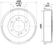 MBD068 Brzdový buben MINTEX