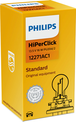 12271AC1 PHILIPS Žárovka PCY16W (řada Standard) | 12V 16W | 12271AC1 PHILIPS