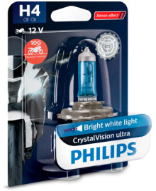 12342CVUBW PHILIPS Žárovka (2ks) H4 (řada CrystalVision ultra) | 12V 60/55W | 12342CVUBW PHILIPS