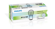 12496LLECOCP žárovka 12V 21W oranžová LongLife EcoVision 3x delší životnost (patice BAU15s) PHILIPS 12496LLECOCP PHILIPS