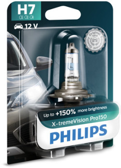 12972XVPB1 PHILIPS Žárovka H7 (řada X-tremeVision Pro150) | 12V 55W | 12972XVPB1 PHILIPS