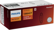 13864CP PHILIPS Žárovka T10.5x43 (C5W/C10W) (řada Standard) | 24V 5W | 13864CP PHILIPS