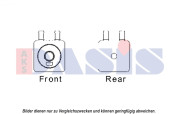 066002N Olejový chladič, motorový olej AKS DASIS