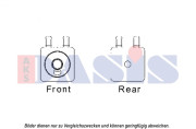 066003N Olejový chladič, motorový olej AKS DASIS