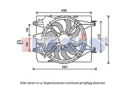 088101N Větrák, chlazení motoru AKS DASIS