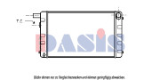 190090N Chladič, chlazení motoru AKS DASIS
