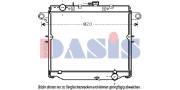 210178N Chladič, chlazení motoru AKS DASIS