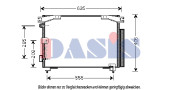 212920N Kondenzátor, klimatizace AKS DASIS