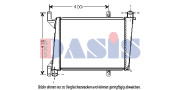 220000N Chladič, chlazení motoru AKS DASIS