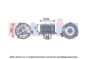 518087N vnitřní ventilátor AKS DASIS