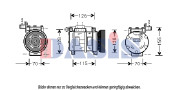 850741N Kompresor, klimatizace AKS DASIS