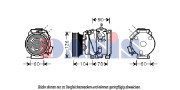 851629N Kompresor, klimatizace AKS DASIS