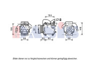 852674N Kompresor, klimatizace AKS DASIS