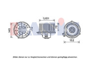 870453N Elektromotor, vnitřní ventilátor AKS DASIS