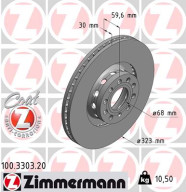 100.3303.20 Brzdový kotouč COAT Z ZIMMERMANN