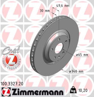 100.3327.20 Brzdový kotouč COAT Z ZIMMERMANN