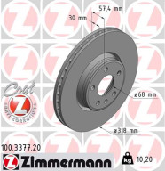 100.3377.20 Brzdový kotouč COAT Z ZIMMERMANN