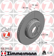 150.2911.32 Brzdový kotouč FORMULA F COAT Z ZIMMERMANN