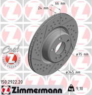 150.2922.20 Brzdový kotouč COAT Z ZIMMERMANN