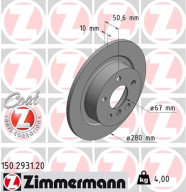 150.2931.20 Brzdový kotouč COAT Z ZIMMERMANN