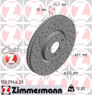 150.2944.20 Brzdový kotouč COAT Z ZIMMERMANN