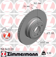 150.3451.20 Brzdový kotouč COAT Z ZIMMERMANN