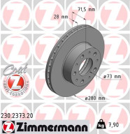 230.2373.20 Brzdový kotouč COAT Z ZIMMERMANN