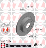 280.3177.20 Brzdový kotouč COAT Z ZIMMERMANN