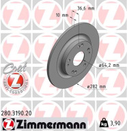 280.3190.20 Brzdový kotouč COAT Z ZIMMERMANN