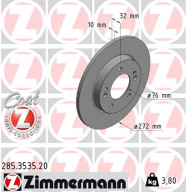 285.3535.20 Brzdový kotouč COAT Z ZIMMERMANN