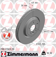 290.2269.20 Brzdový kotouč COAT Z ZIMMERMANN