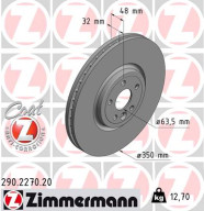 290.2270.20 Brzdový kotouč COAT Z ZIMMERMANN