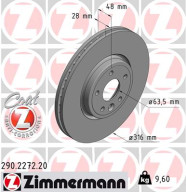 290.2272.20 Brzdový kotouč COAT Z ZIMMERMANN