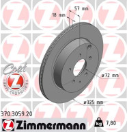 370.3059.20 Brzdový kotouč COAT Z ZIMMERMANN