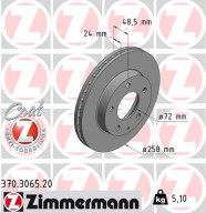 370.3065.20 Brzdový kotouč COAT Z ZIMMERMANN