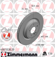 400.5530.20 Brzdový kotouč COAT Z ZIMMERMANN