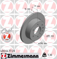 400.6477.20 Brzdový kotouč COAT Z ZIMMERMANN