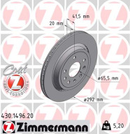 430.1496.20 Brzdový kotouč COAT Z ZIMMERMANN