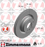 450.5205.20 Brzdový kotouč COAT Z ZIMMERMANN