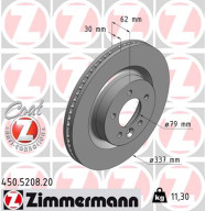 450.5208.20 Brzdový kotouč COAT Z ZIMMERMANN