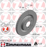 450.5214.20 Brzdový kotouč COAT Z ZIMMERMANN