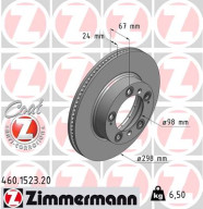 460.1523.20 Brzdový kotouč COAT Z ZIMMERMANN