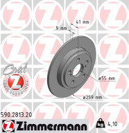 590.2813.20 Brzdový kotouč COAT Z ZIMMERMANN