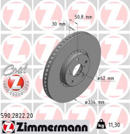 590.2822.20 Brzdový kotouč COAT Z ZIMMERMANN